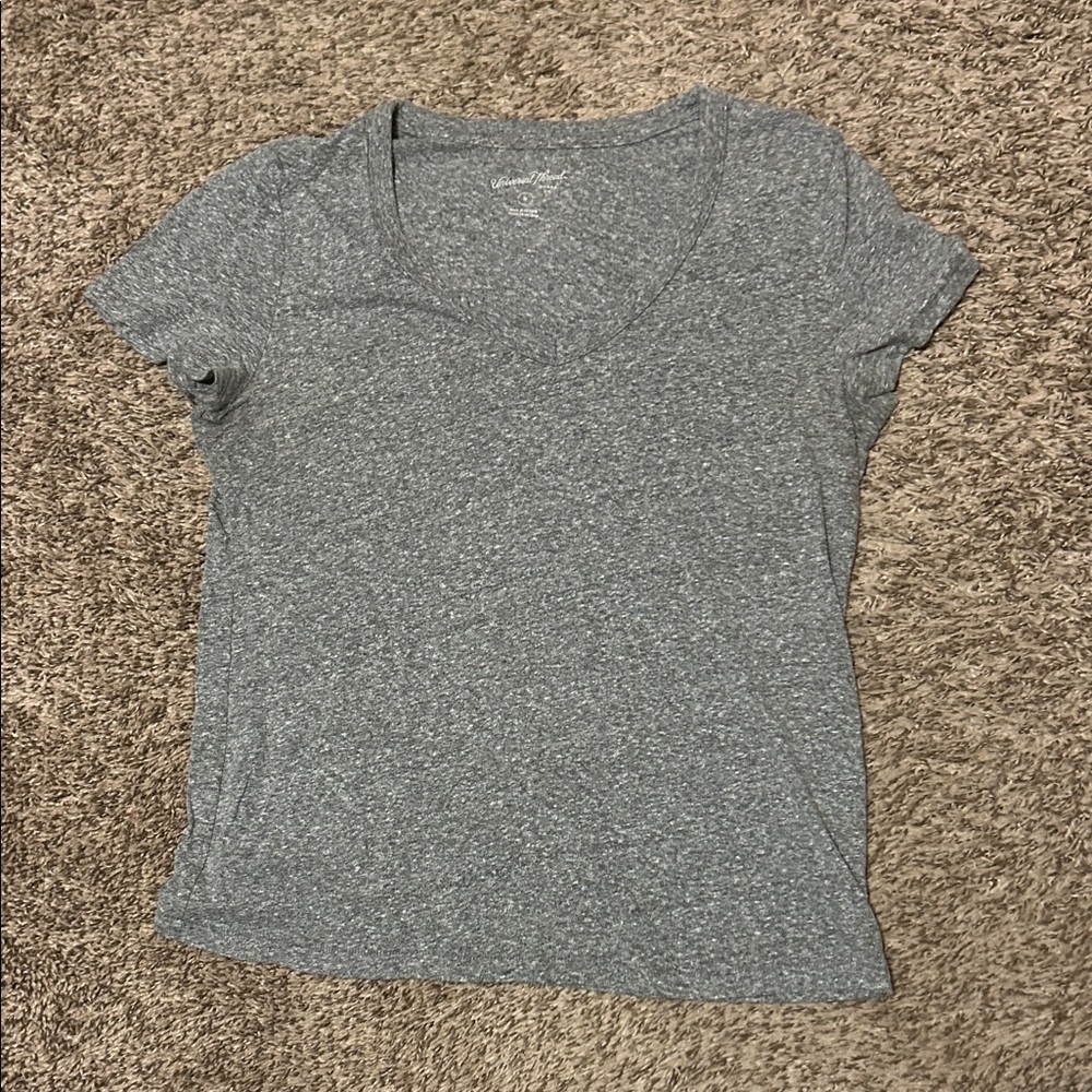 Old Navy Gray Women's Short Sleeve Tee